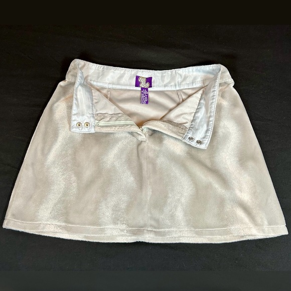 EUC Free People Metallic Mini Skirt *Vintage Y2K/90s* - Picture 10 of 15